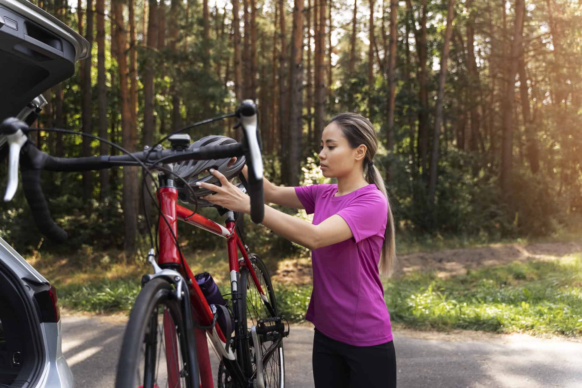 Erholung nach einer langen Fahrt Dehnungs- und Ernährungstipps für Radsportler